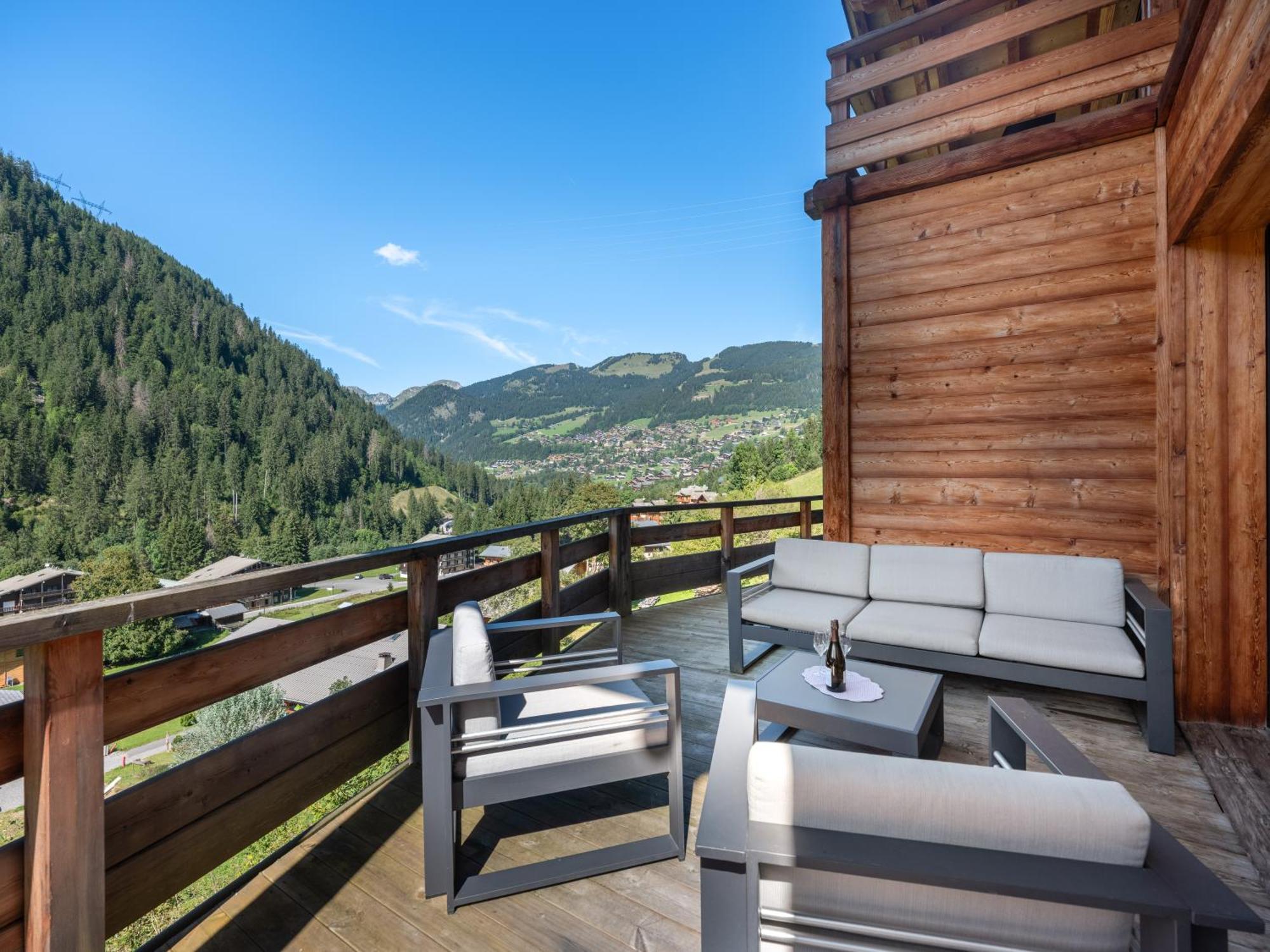 Chalet 1100 - Bo Immobilier Chatel - A Mi-Chemin Du Centre Et Du Linga - Jacuzzi Sauna Et Cheminee Exteriör bild