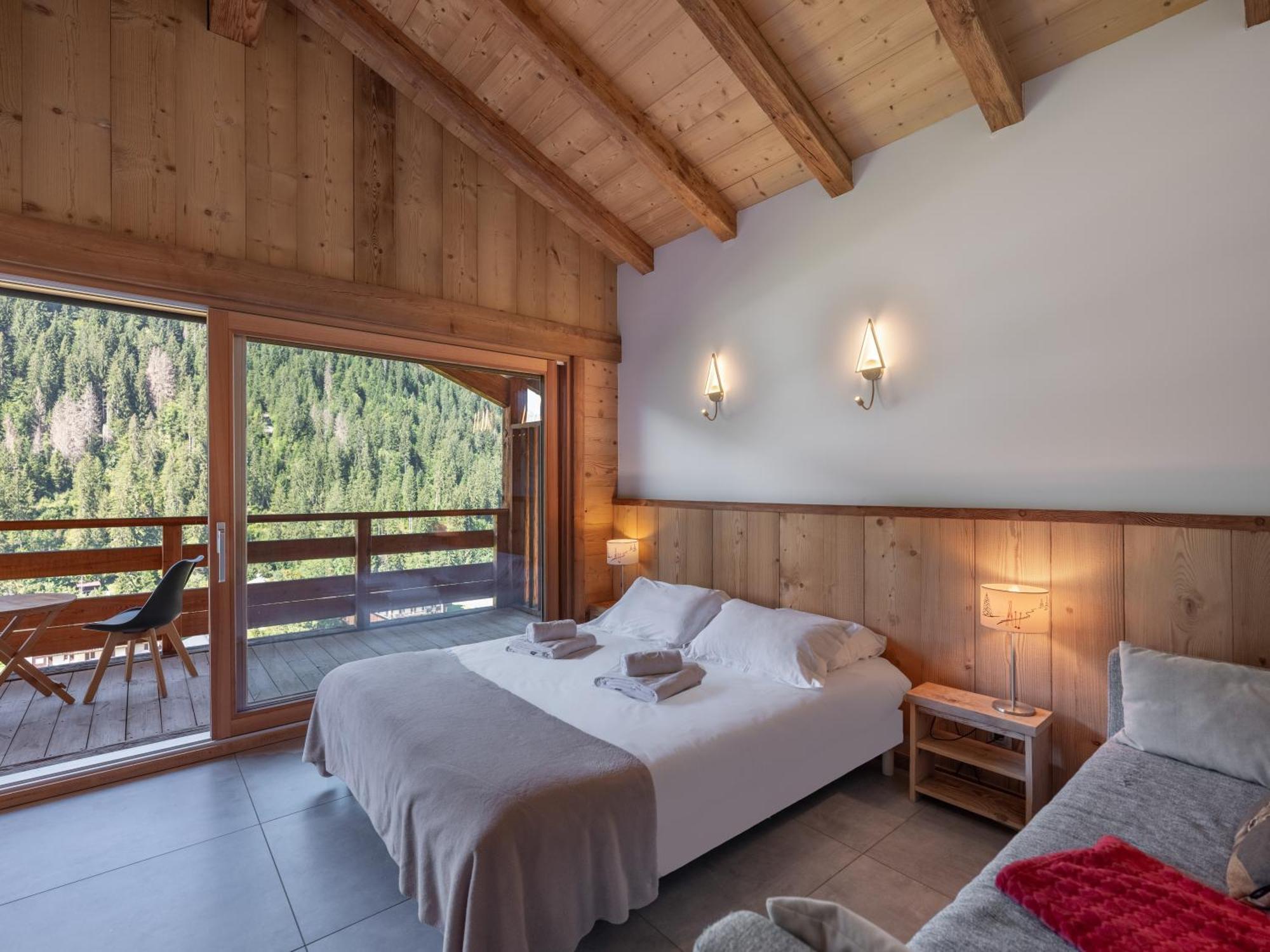 Chalet 1100 - Bo Immobilier Chatel - A Mi-Chemin Du Centre Et Du Linga - Jacuzzi Sauna Et Cheminee Exteriör bild