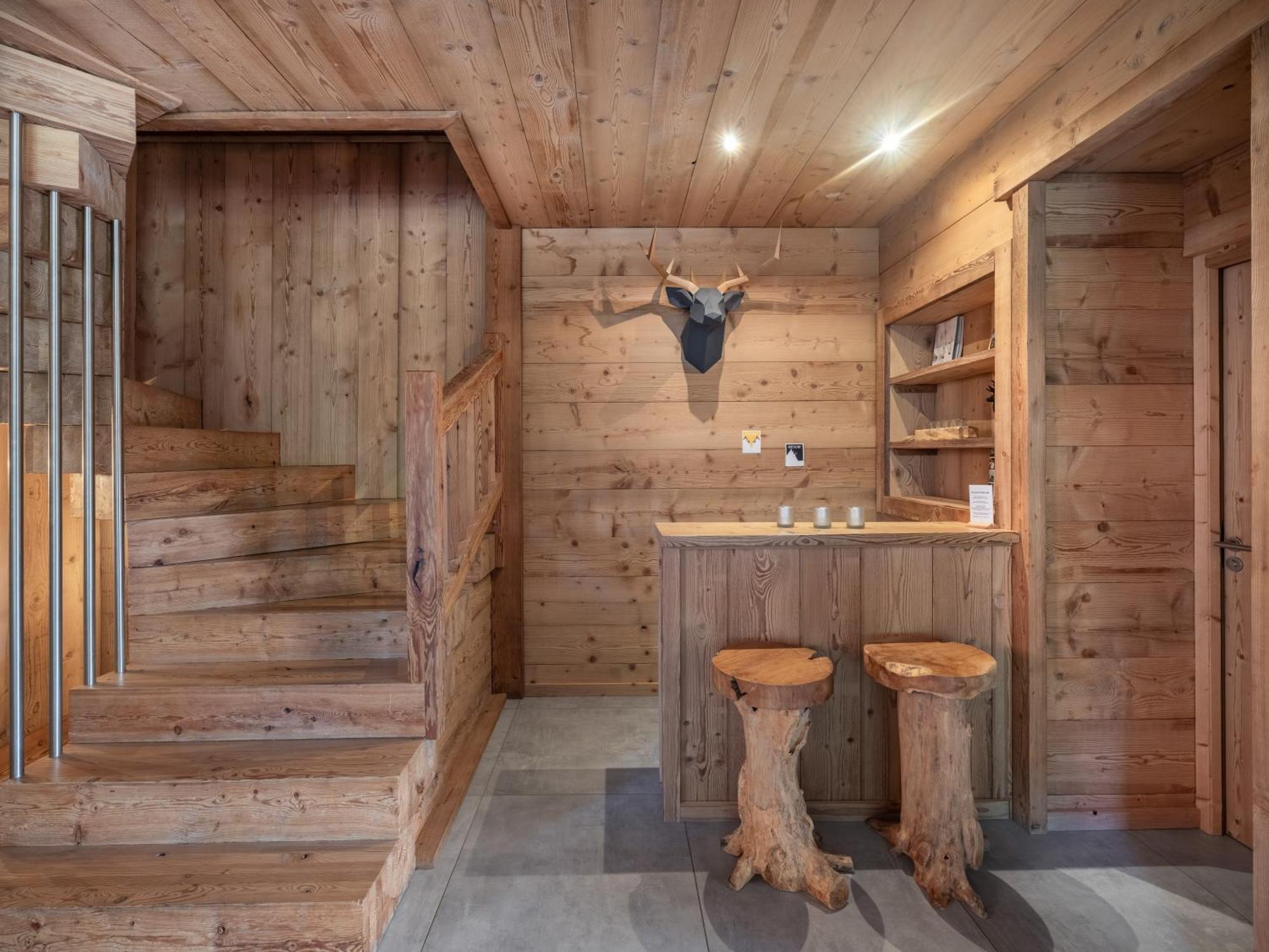 Chalet 1100 - Bo Immobilier Chatel - A Mi-Chemin Du Centre Et Du Linga - Jacuzzi Sauna Et Cheminee Exteriör bild